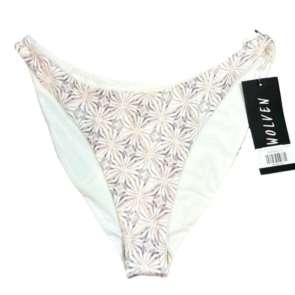 Wolven Harmony Reversible French Cut  Bikini Bottom XL New - Picture 1 of 3